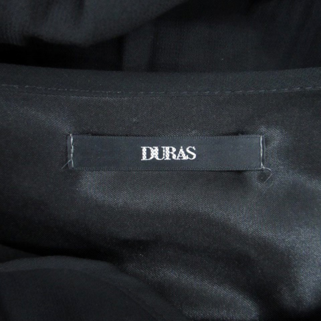 DURAS(デュラス)のデュラス チュニック Vネック 長袖 フレアスリーブ F 黒 ブラック レディースのトップス(チュニック)の商品写真