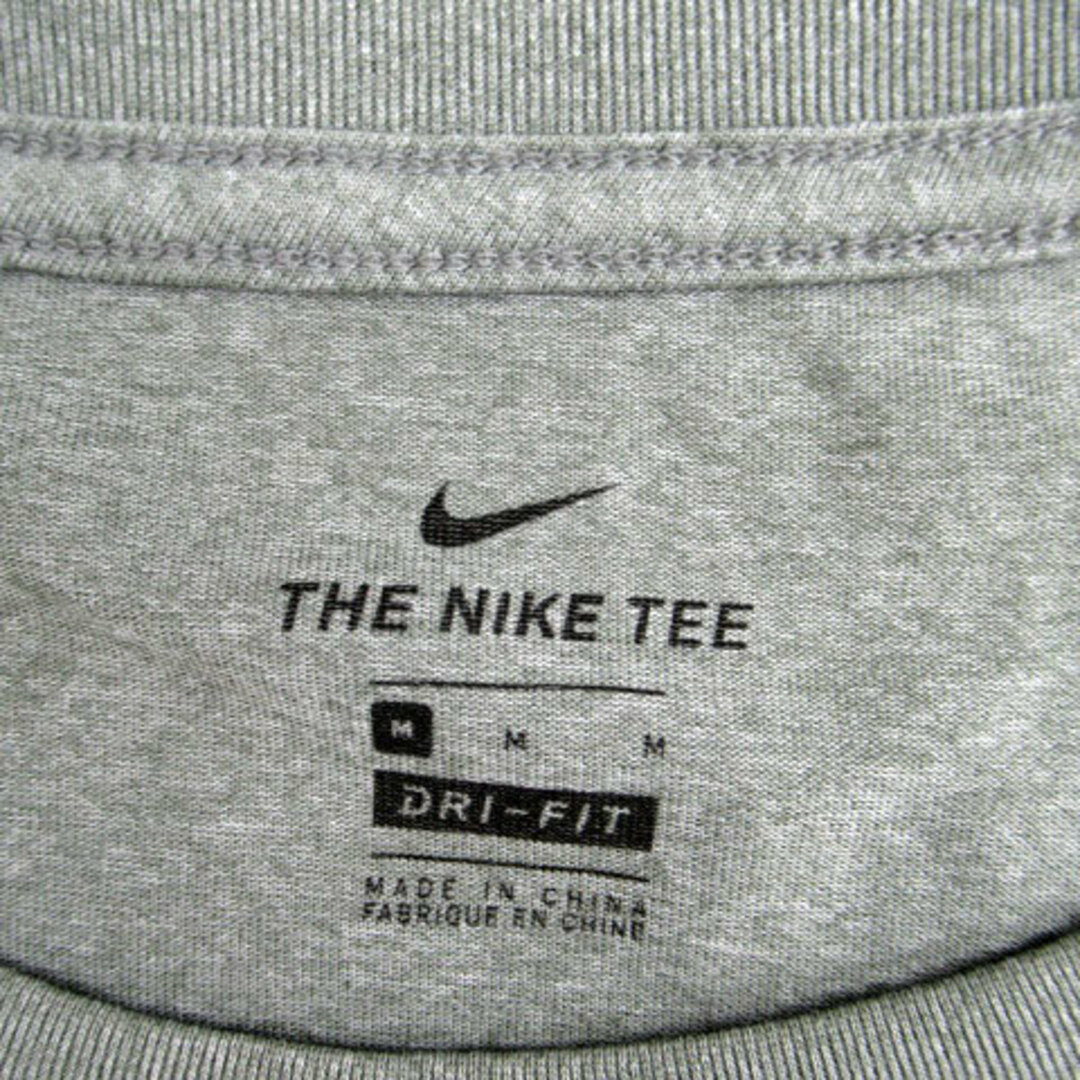NIKE(ナイキ)のナイキ NIKE スポーツウェア Tシャツ カットソー プリント M グレー スポーツ/アウトドアのスポーツ/アウトドア その他(その他)の商品写真