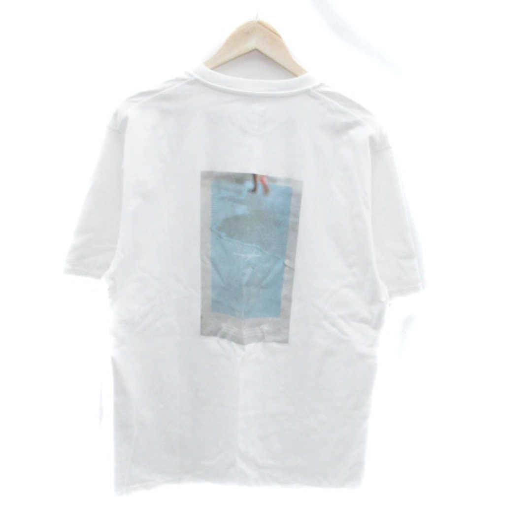 GLOBAL WORK(グローバルワーク)のグローバルワーク Tシャツ カットソー 半袖 プリント XL オフホワイト メンズのトップス(Tシャツ/カットソー(半袖/袖なし))の商品写真