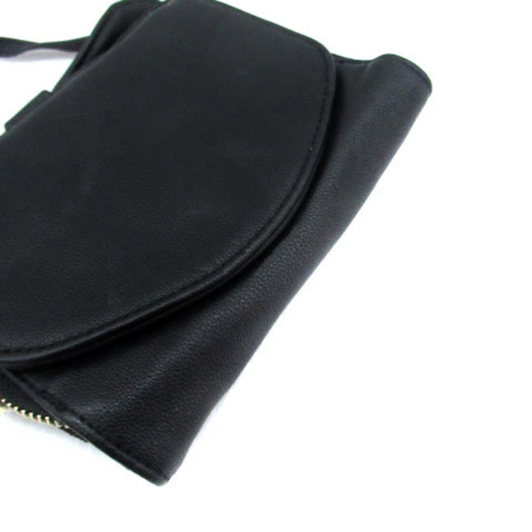 FRAY I.D(フレイアイディー)のフレイアイディー 折りたたみ財布 マルチポーチ ショルダーバッグ 2way 黒 レディースのファッション小物(財布)の商品写真
