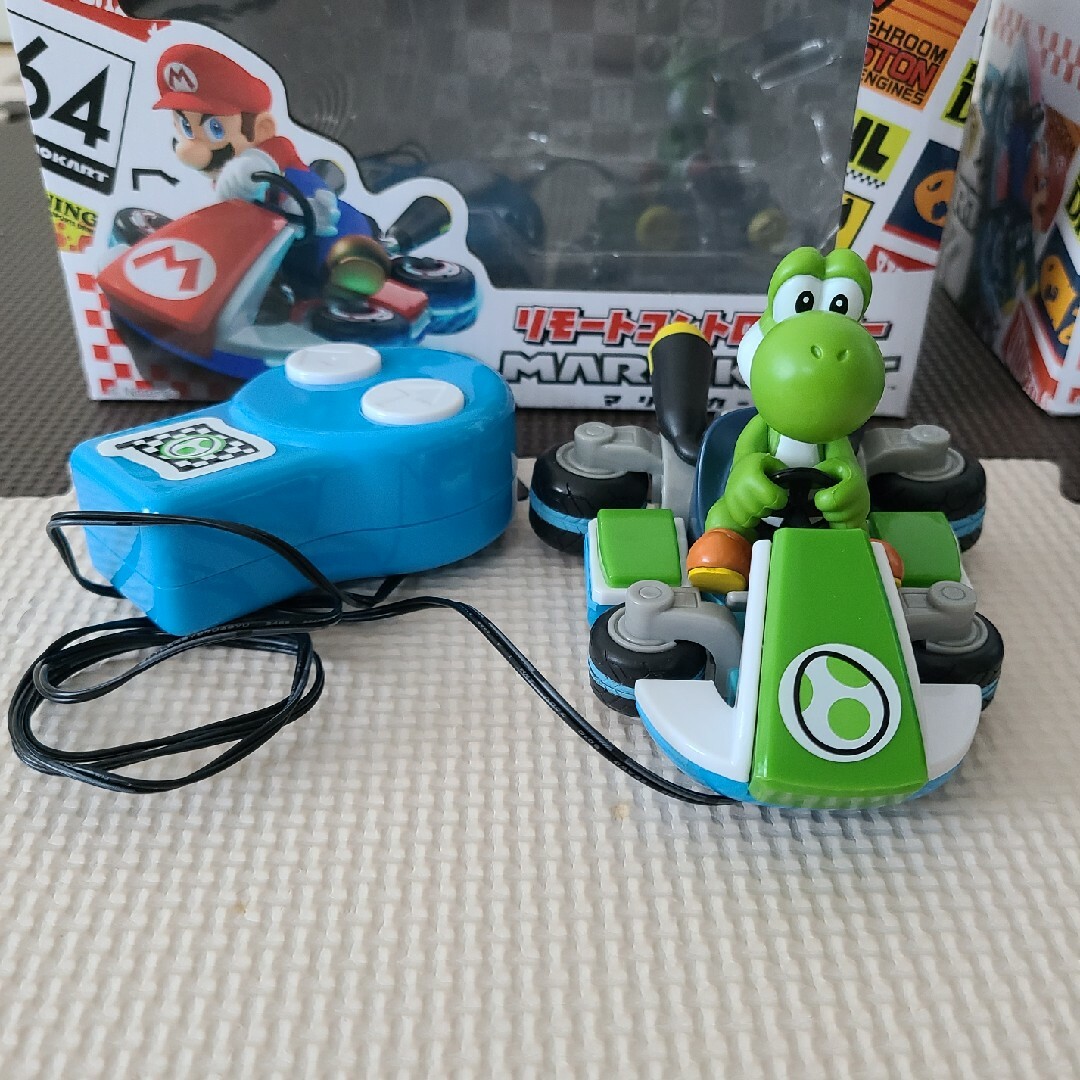 マリオカート リモートコントロールカー マリオ ヨッシー 2個セット マリオカート リモートコントロールカー マリオ ヨッシー 2個セット