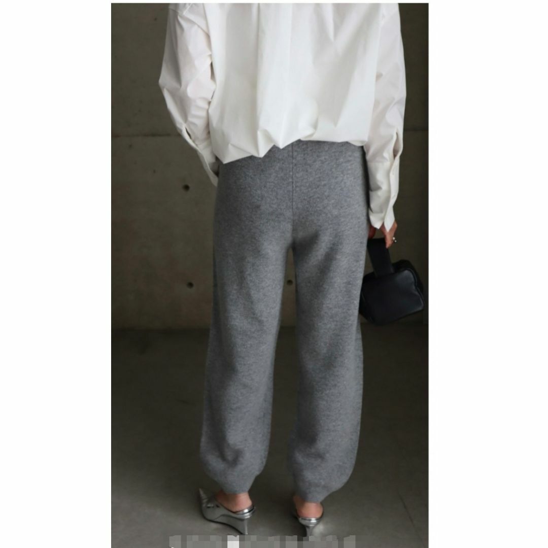 最終　eLLa knit cocoon pants 　ニット　コクーン　パンツ レディースのパンツ(その他)の商品写真