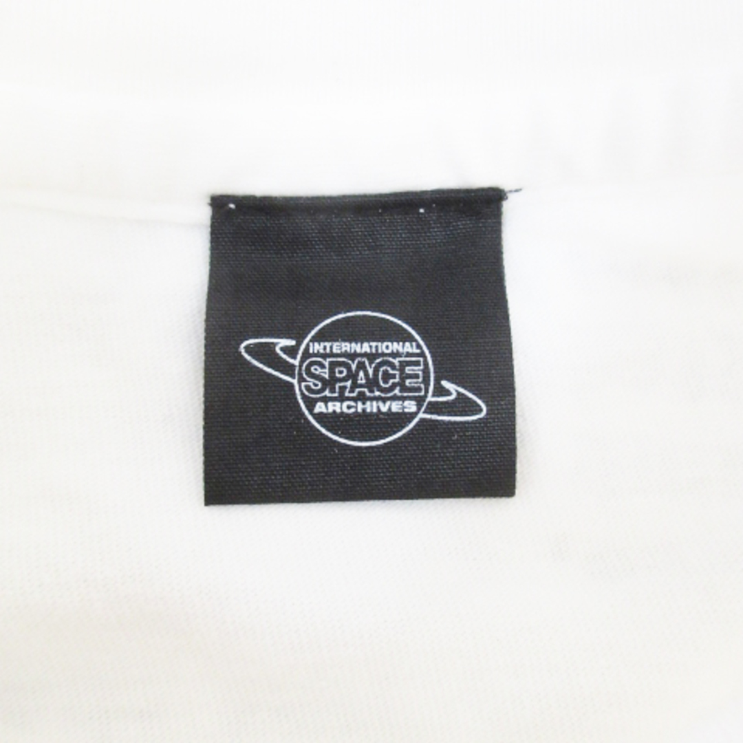 other(アザー)のINTERNATIONAL SPACE ARCHIVES カットソー F 白 黒 レディースのトップス(カットソー(半袖/袖なし))の商品写真
