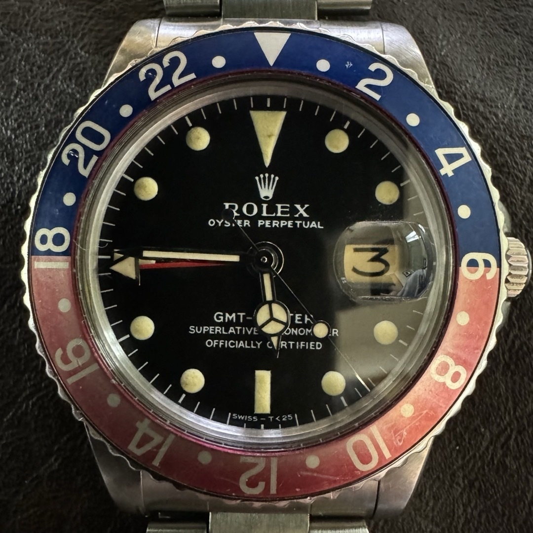 ROLEX(ロレックス)のロレックス　ヒラメ　ロングE 1675 オーバーホール済腕時計  メンズの時計(腕時計(アナログ))の商品写真