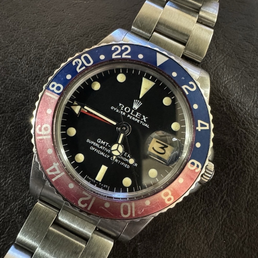 ROLEX(ロレックス)のロレックス　ヒラメ　ロングE 1675 オーバーホール済腕時計  メンズの時計(腕時計(アナログ))の商品写真