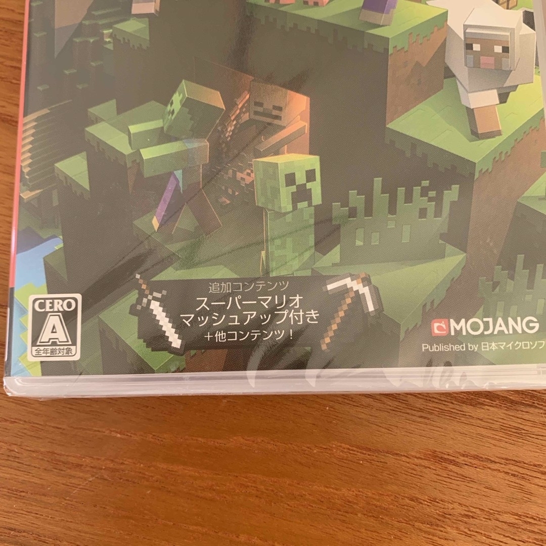 Minecraft(マインクラフト)の【新品】Minecraft マインクラフト　マイクラ　Switch ゲームソフト エンタメ/ホビーのゲームソフト/ゲーム機本体(家庭用ゲームソフト)の商品写真