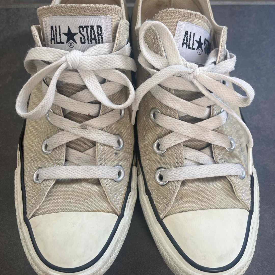 ALL STAR（CONVERSE）(オールスター)のコンバースオールスター　ベージュ23 レディースの靴/シューズ(スニーカー)の商品写真