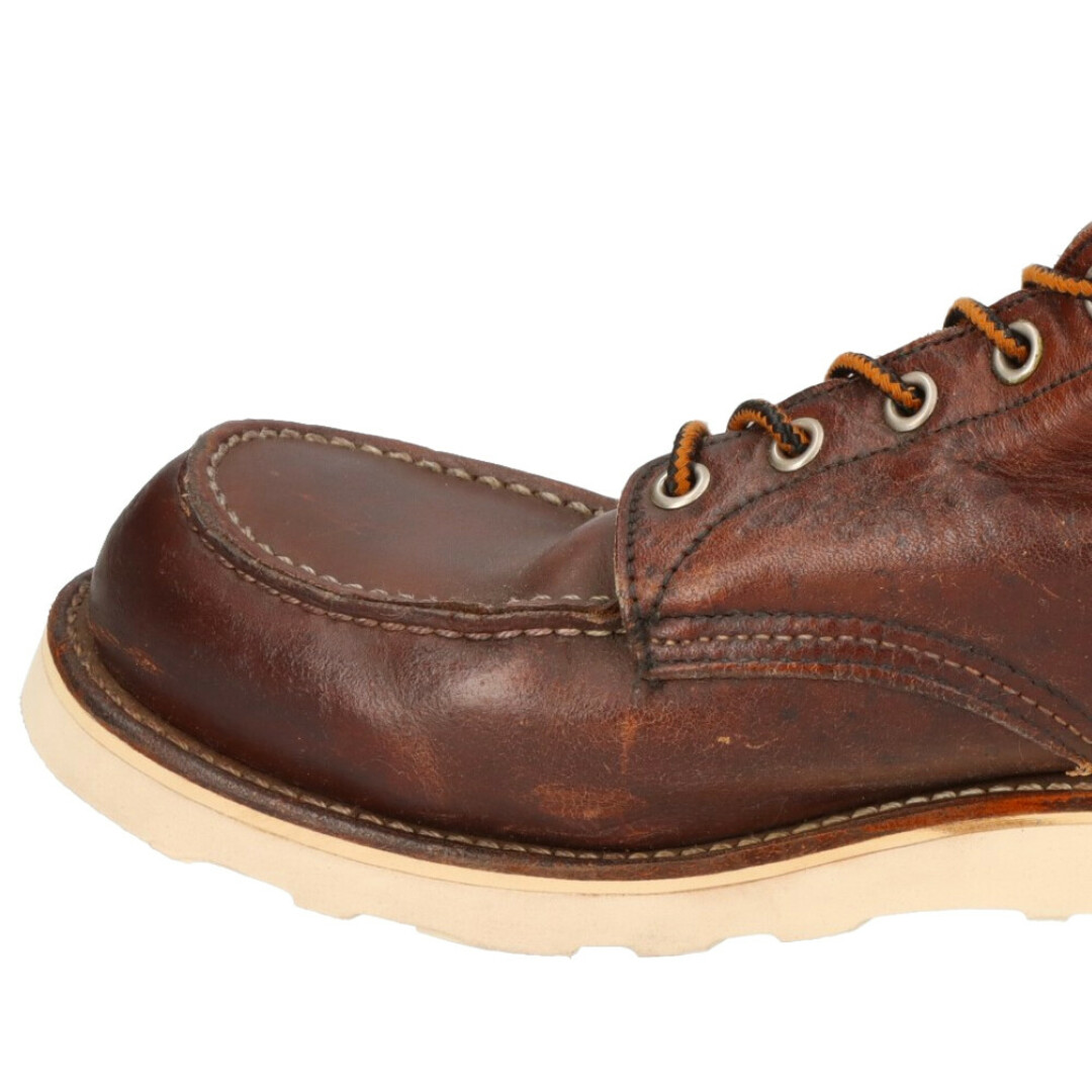 REDWING(レッドウィング)のRED WING レッド ウイング 8138 6inch Classic Moc 6インチモックトゥ ワークブーツ ブライアーオイルスリック ブラウン メンズの靴/シューズ(ブーツ)の商品写真