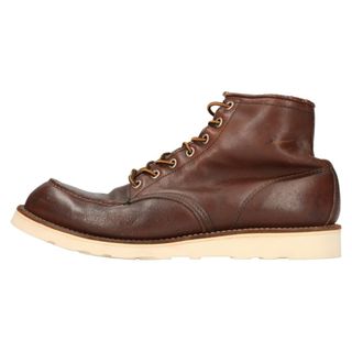 レッドウィング(REDWING)のRED WING レッド ウイング 8138 6inch Classic Moc 6インチモックトゥ ワークブーツ ブライアーオイルスリック ブラウン(ブーツ)