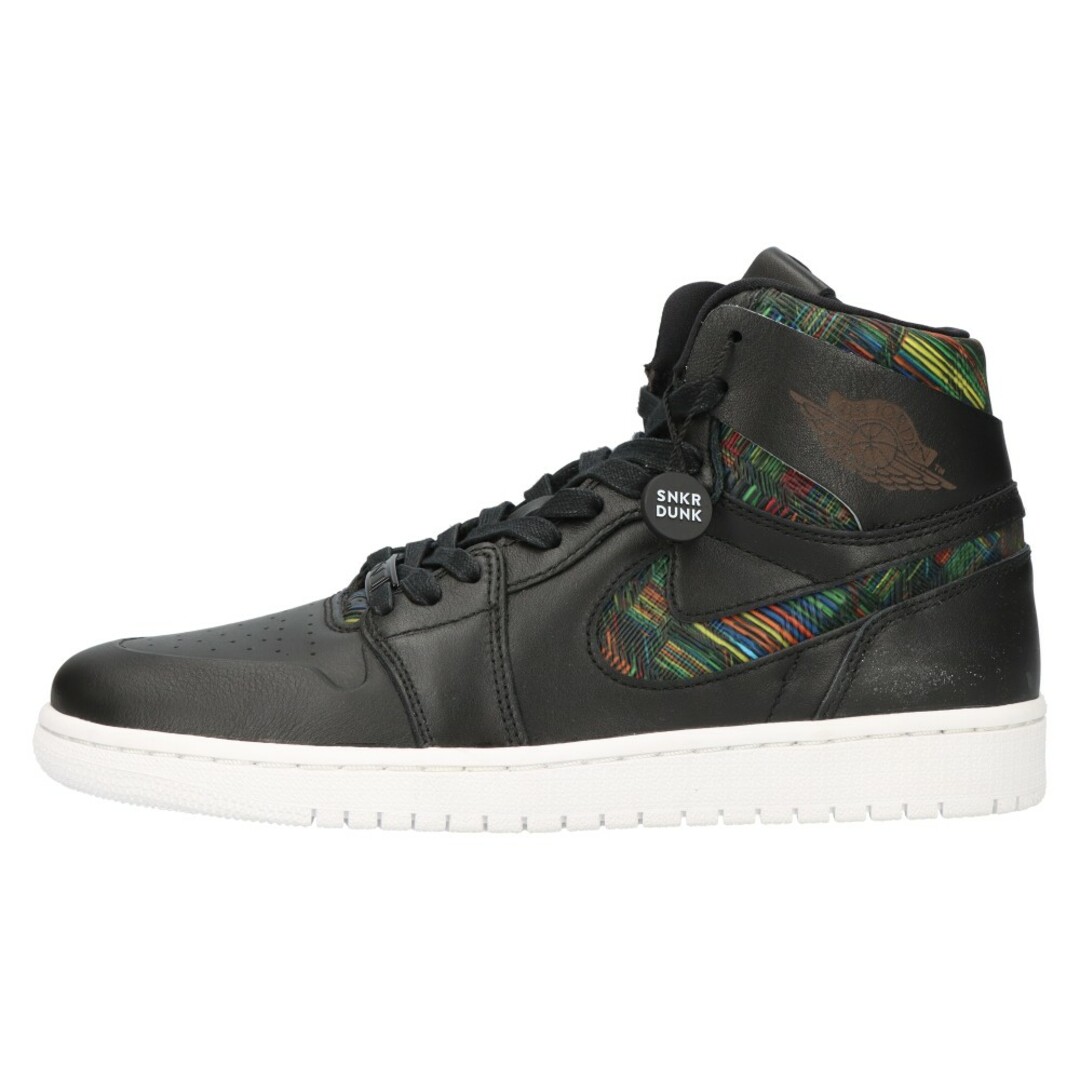 285センチワイズNIKE ナイキ AIR JORDAN 1 RETRO HIGH NOUV BHM エアジョーダン1 レトロ ハイカットスニーカー ヌーヴォー ブラック 836749-045 US8.5