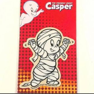 ユニバーサルエンターテインメント(UNIVERSAL ENTERTAINMENT)のキャスパー　ダイカットステッカー「 ミイラ 」　　Casper 耐水性　耐光性(キャラクターグッズ)