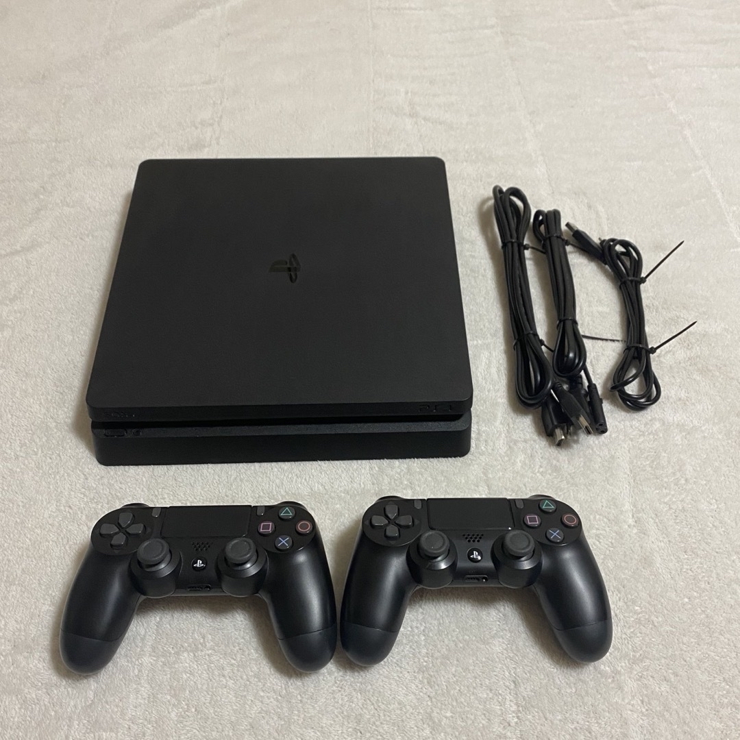 PlayStation4 - ps4 本体+コントローラー2つ 1tbの通販 by 古着屋