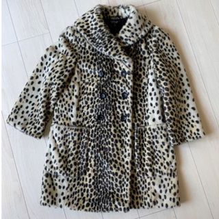 トップショップ(TOPSHOP)のTOPSHOP レオパード　コート(毛皮/ファーコート)