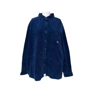 DESCENDANT ディセンダント TETTY CORDUROY LS SHIRT テティー コーデュロイ ボタンダウンシャツ 長袖シャツ 美品 中古 58727