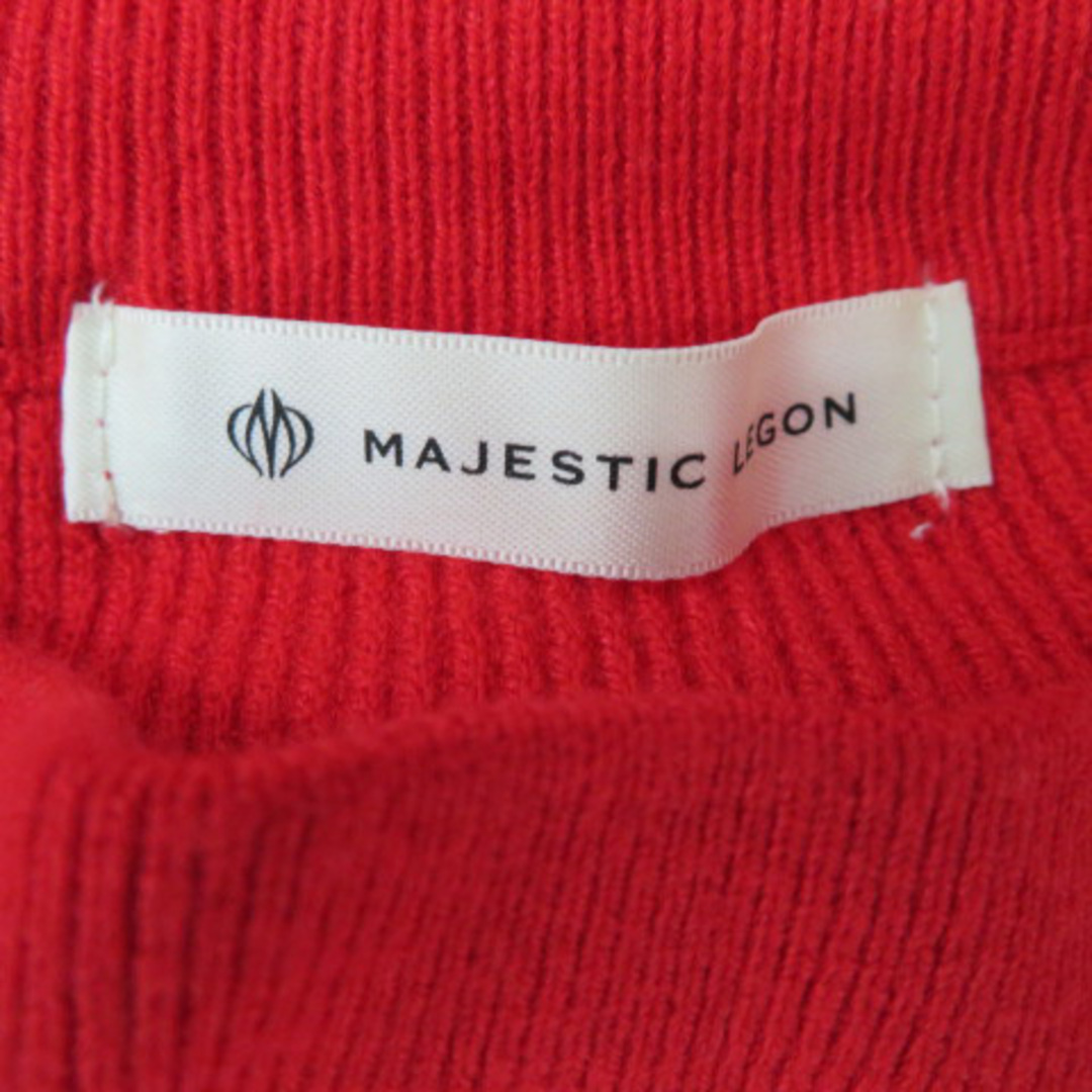 MAJESTIC LEGON(マジェスティックレゴン)のマジェスティックレゴン ニット カットソー 長袖 ハイネック オーバーサイズ レディースのトップス(ニット/セーター)の商品写真