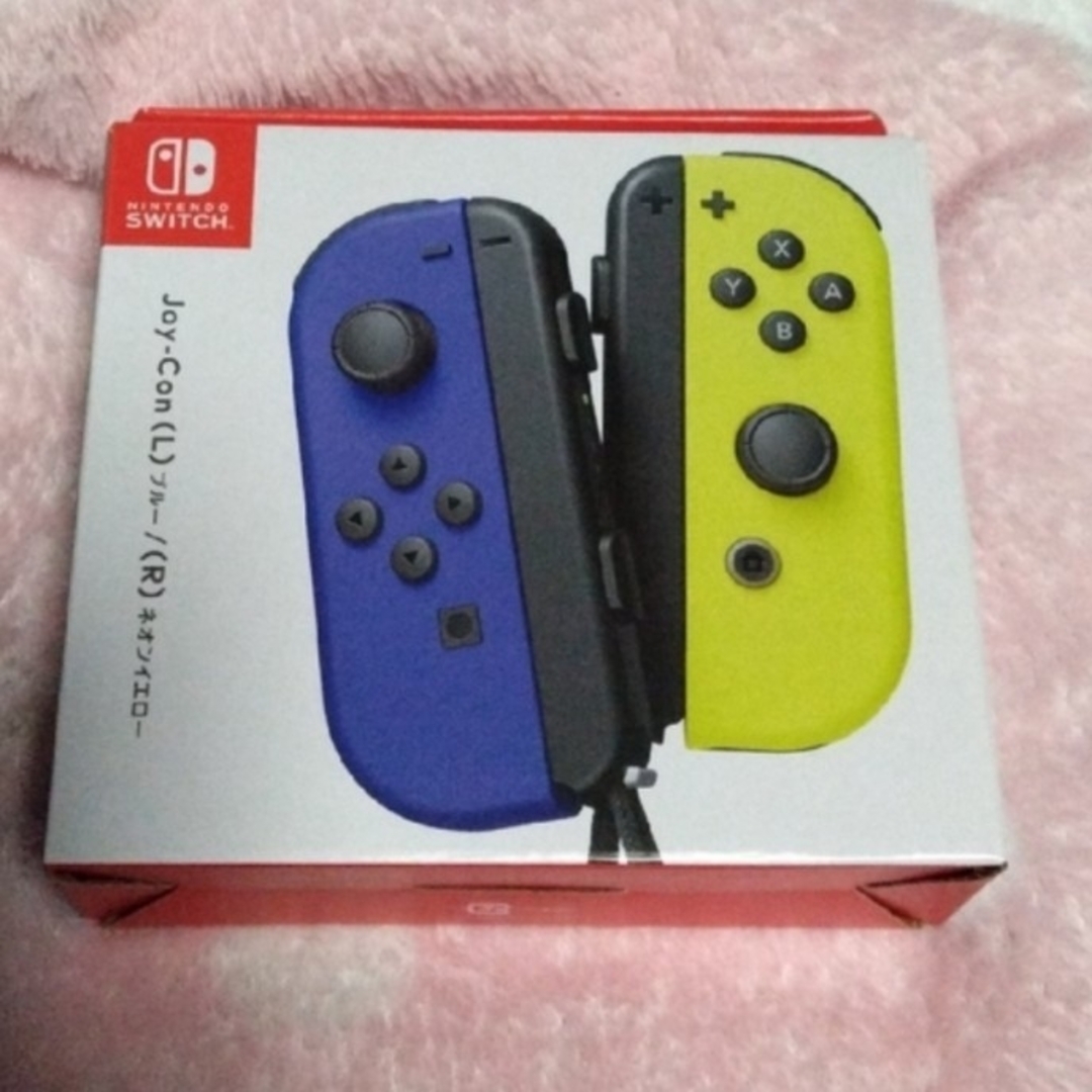 新品　ジョイコン　Joy-Con(L) ブルー/(R) ネオンイエローSwitchJoyCon