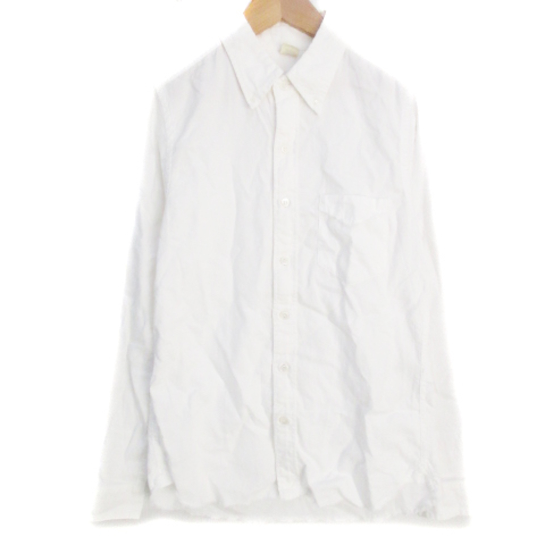 Ron Herman(ロンハーマン)のロンハーマン Ron Herman カジュアルシャツ 長袖 ボタンダウン S 白 メンズのトップス(シャツ)の商品写真