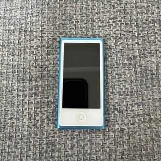 アップル(Apple)のアップル iPod nano 第7世代 ブルー(ポータブルプレーヤー)