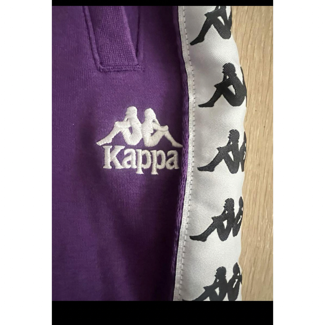 Kappa(カッパ)のレア　人気カラー　kappa 紫　パープル　スウェットパンツ メンズのパンツ(その他)の商品写真