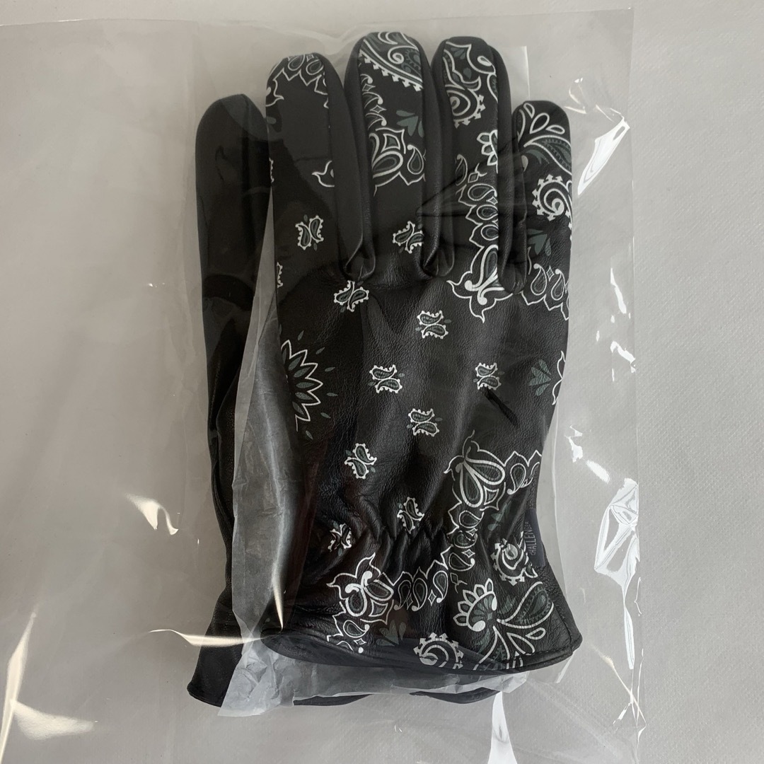 L黒【CHALLENGER】BANDANA GLOVE／新品タグ付／送料込かんたんラクマパック定価