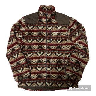 マーモット(MARMOT)の美品 Marmot マーモット ボア フリース XL ネイティブ柄(ブルゾン)