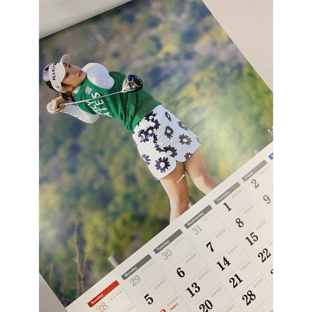 【企業名入】ゴルフカレンダー2024 2点セット エンタメ/ホビーのタレントグッズ(スポーツ選手)の商品写真