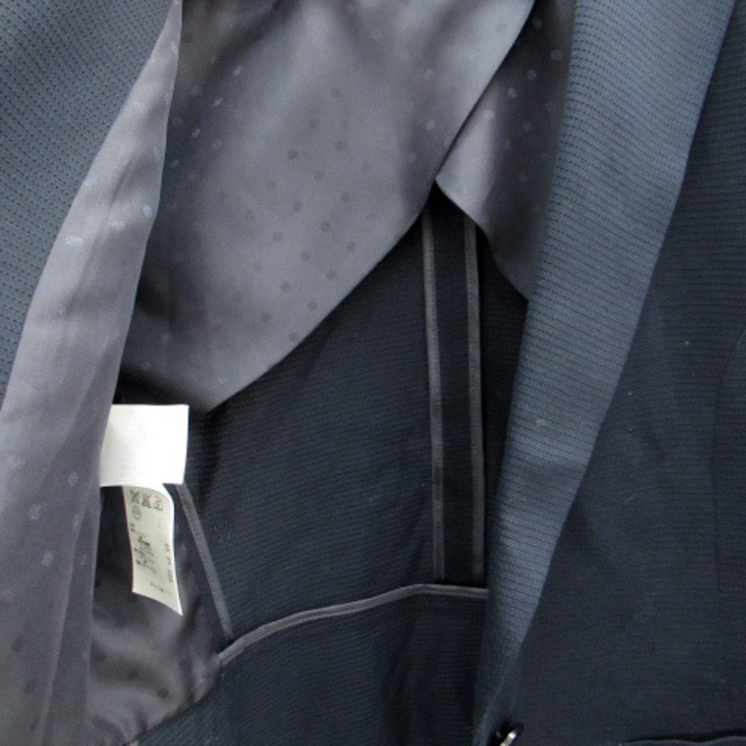 kumikyoku（組曲）(クミキョク)のクミキョク 組曲 テーラードジャケット ミドル丈 シングルボタン 3 紺 レディースのジャケット/アウター(その他)の商品写真