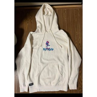 リップンディップ(RIPNDIP)の希少　リップンディップ　ベージュ　パーカー　プルオーバー(パーカー)