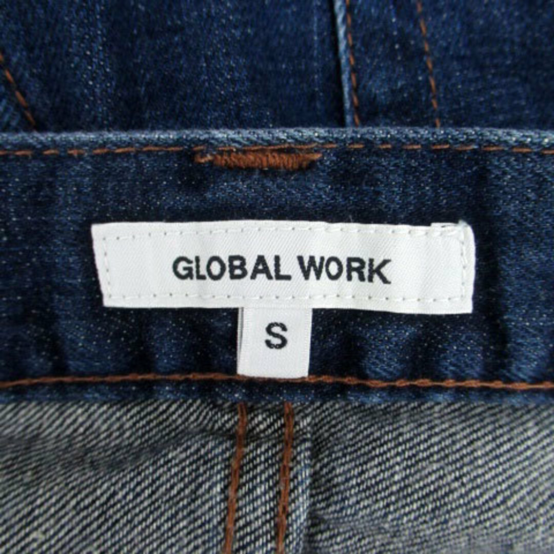 GLOBAL WORK(グローバルワーク)のグローバルワーク デニムパンツ ジーンズ テーパードパンツ ロング丈 S 紺 メンズのパンツ(デニム/ジーンズ)の商品写真