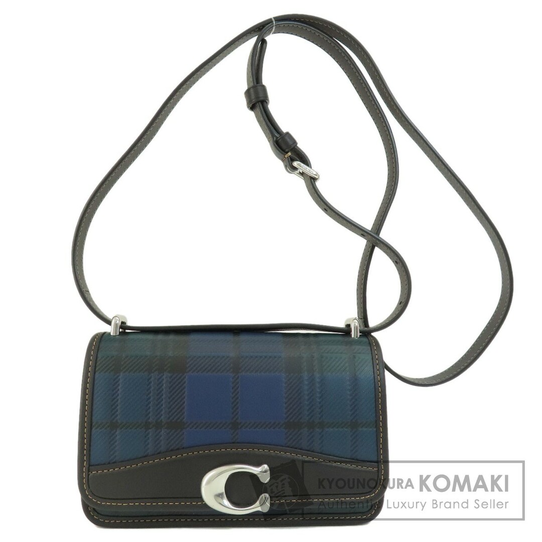 COACH(コーチ)のCOACH CG178 バンディット クロスボディ プラッド プリント ショルダーバッグ レザー レディース レディースのバッグ(ショルダーバッグ)の商品写真