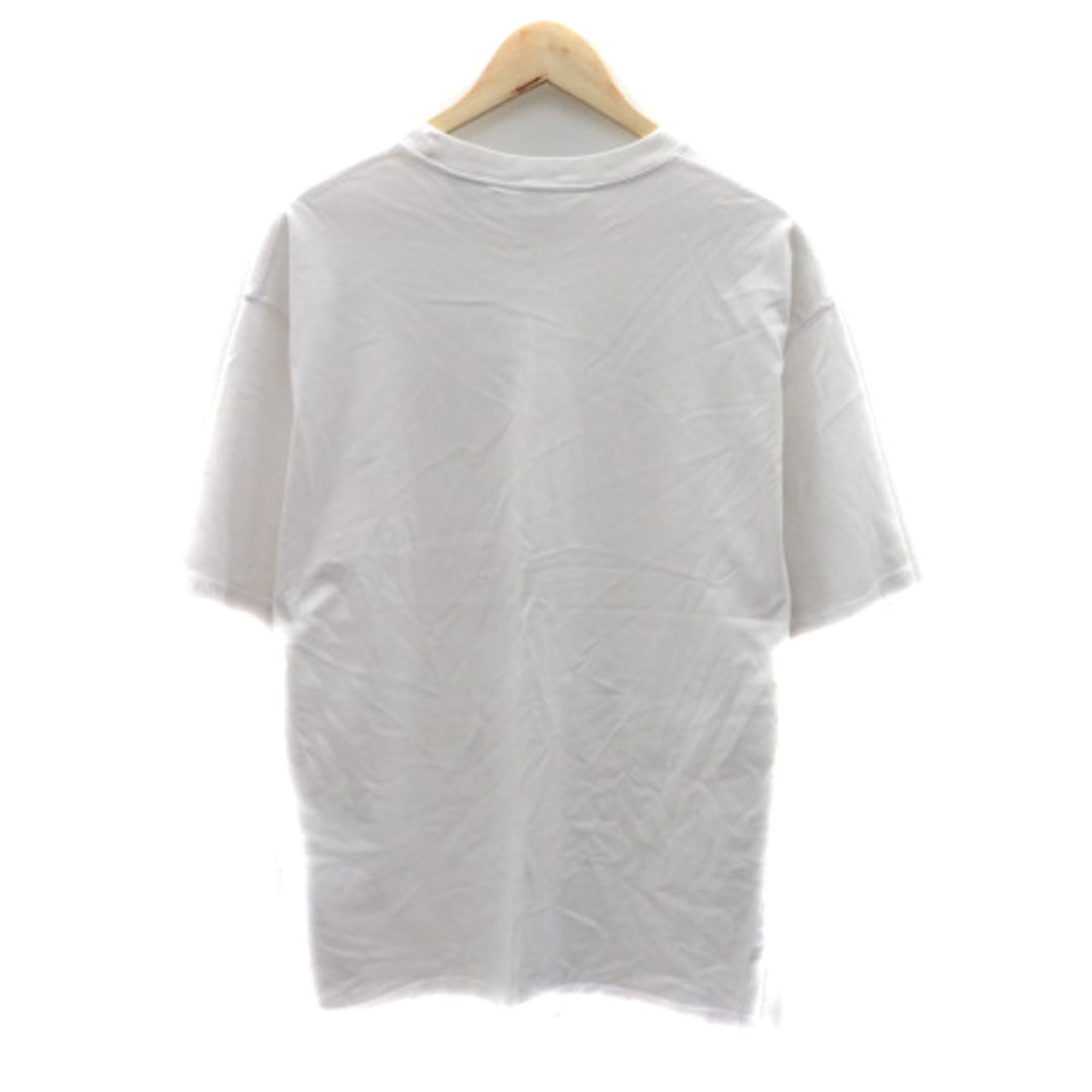 BEN DAVIS(ベンデイビス)のベンデイビス Tシャツ カットソー 五分袖 ラウンドネック プリント L 白 メンズのトップス(Tシャツ/カットソー(半袖/袖なし))の商品写真