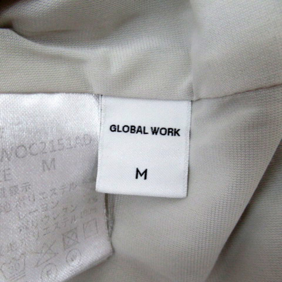 GLOBAL WORK(グローバルワーク)のグローバルワーク テーパードパンツ アンクル丈 無地 M オフホワイト レディースのパンツ(その他)の商品写真