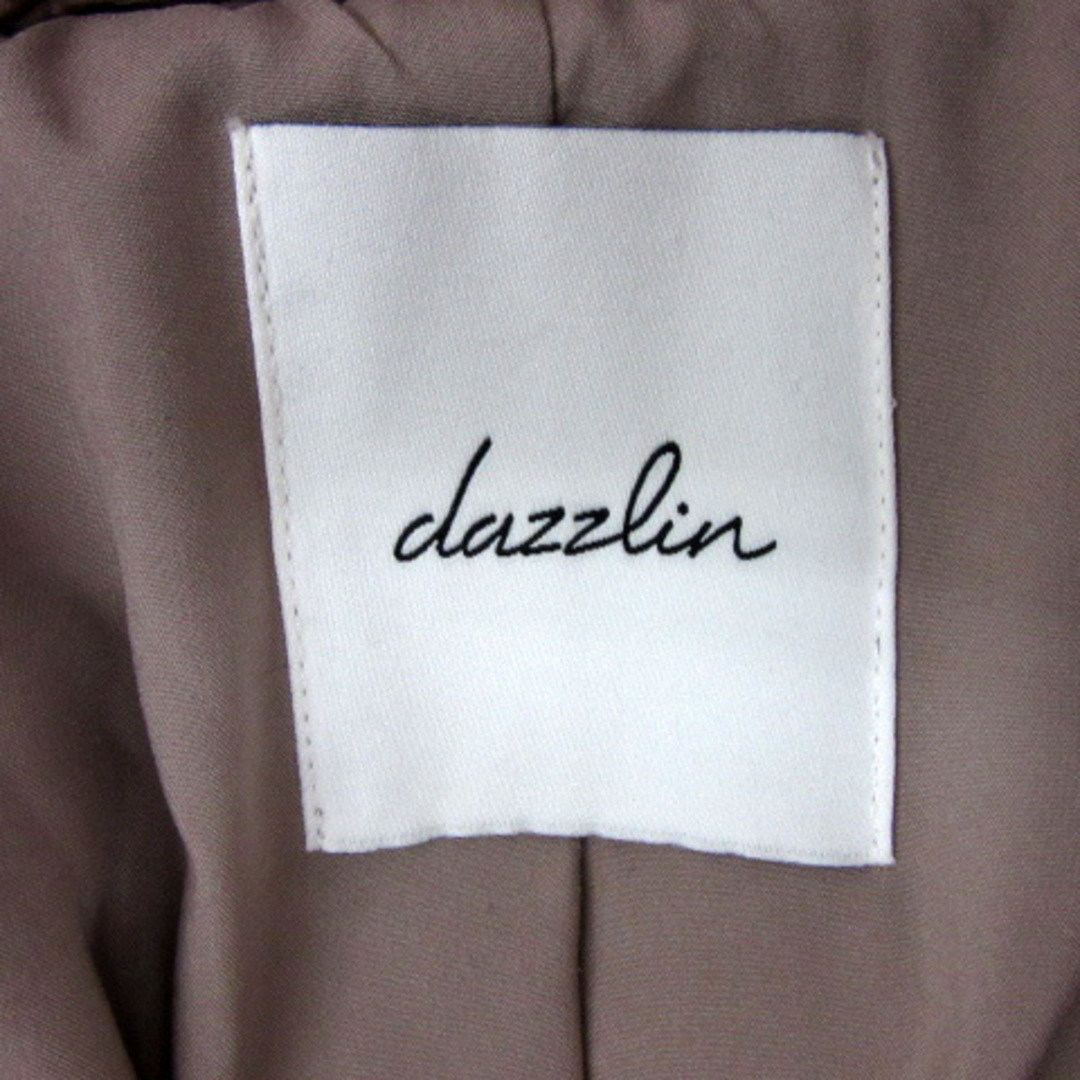 dazzlin(ダズリン)のダズリン 中綿ジャケット ミドル丈 ジップアップ 裏ボア F くすみピンク レディースのジャケット/アウター(その他)の商品写真