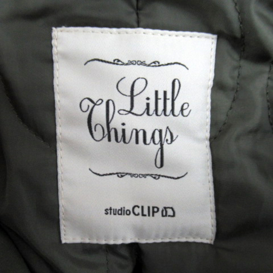 STUDIO CLIP(スタディオクリップ)のスタディオクリップ モッズコート ミリタリーコート フード付 中綿 ファー M レディースのジャケット/アウター(モッズコート)の商品写真