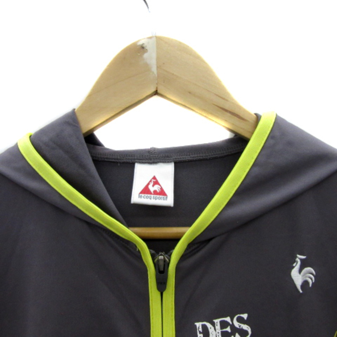 le coq sportif(ルコックスポルティフ)のルコックスポルティフ スポーツウェア ジャケット パーカー プリント L グレー スポーツ/アウトドアのスポーツ/アウトドア その他(その他)の商品写真