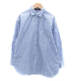 ダブルクローゼット(w closet)のダブルクローゼット カジュアルシャツ 長袖 ノースリーブ 2way ストライプ柄(シャツ/ブラウス(長袖/七分))