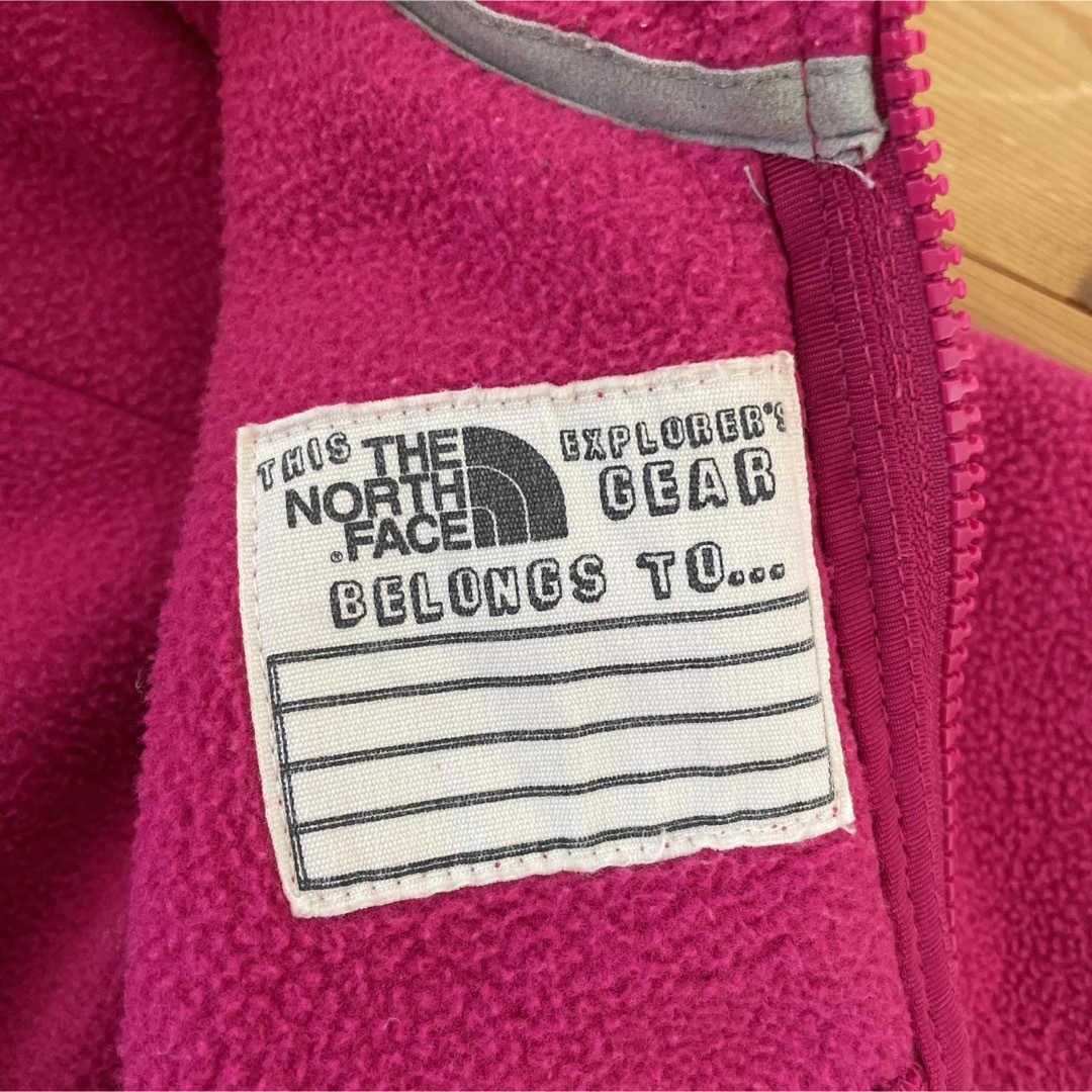 THE NORTH FACE(ザノースフェイス)のノースフェイス　フリース　コート キッズ/ベビー/マタニティのベビー服(~85cm)(ジャケット/コート)の商品写真