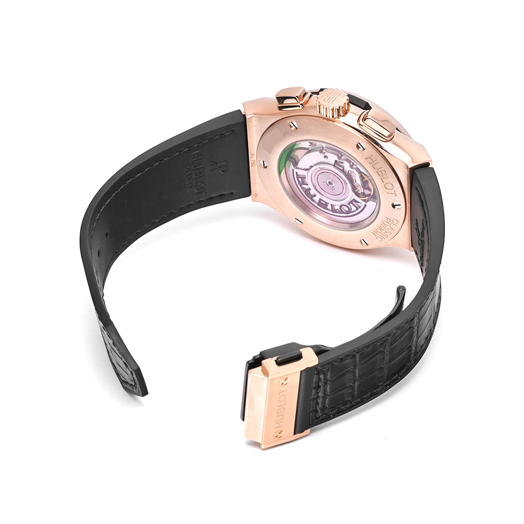 HUBLOT(ウブロ)の中古 ウブロ HUBLOT 525.OX.0180.LR スケルトン メンズ 腕時計 メンズの時計(腕時計(アナログ))の商品写真