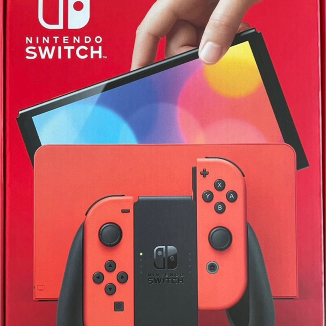 新品未使用‼️ニンテンドースイッチ 有機ELモデル マリオレッド家庭用ゲーム機本体