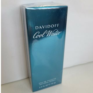 ダビドフ(DAVIDOFF)の新品未開封ダビドフ　クールウォーターオードトワレ75ml(香水(男性用))