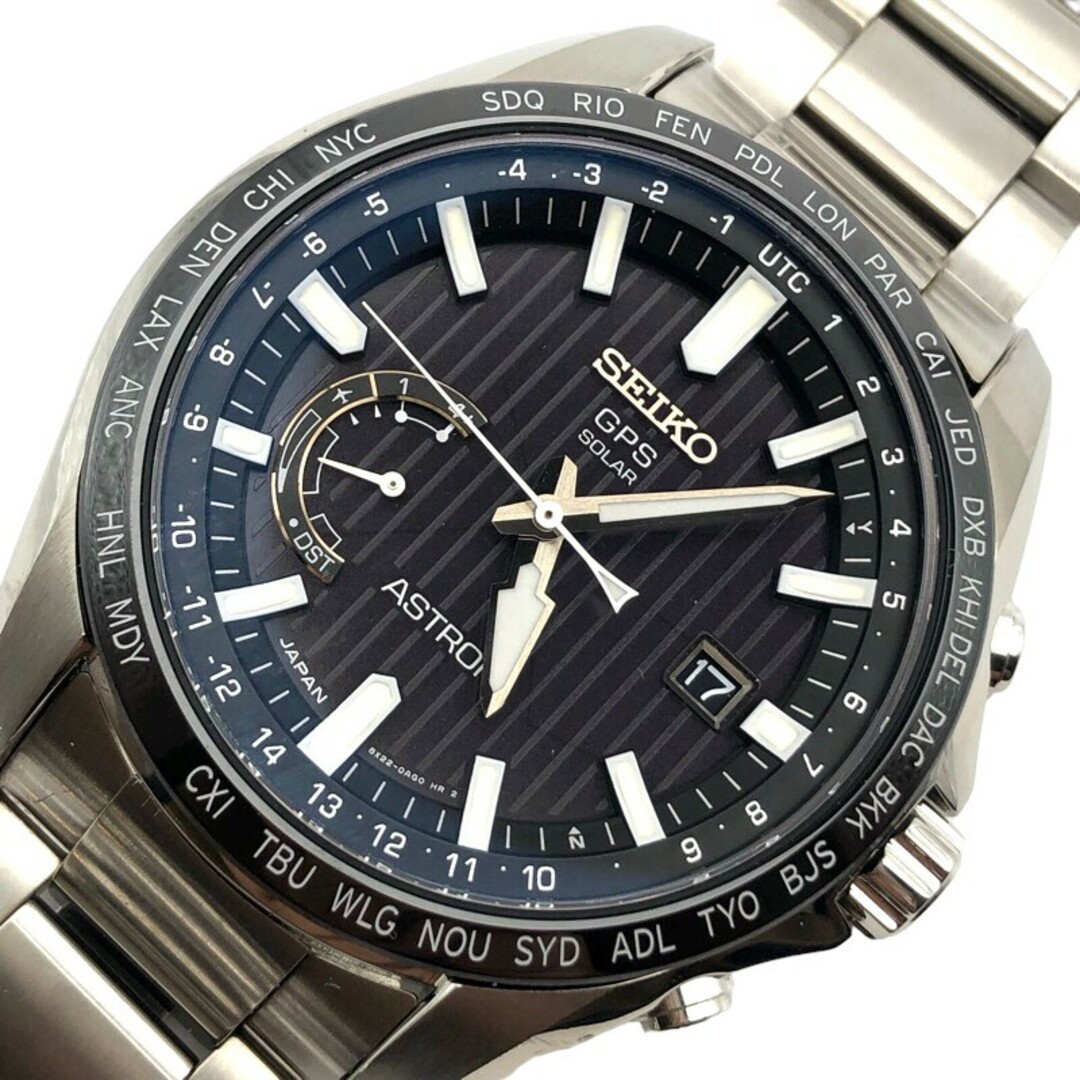 その他セイコー SEIKO アストロンGPS SBXB161 SS/セラミック ソーラー メンズ 腕時計