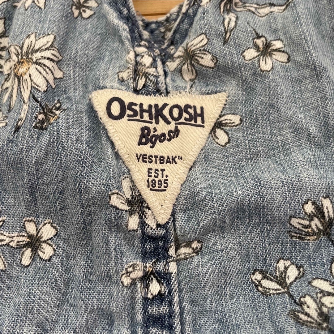 OshKosh(オシュコシュ)の専用！oshkosh オーバーオール　スカート　ワンピース キッズ/ベビー/マタニティのベビー服(~85cm)(ワンピース)の商品写真