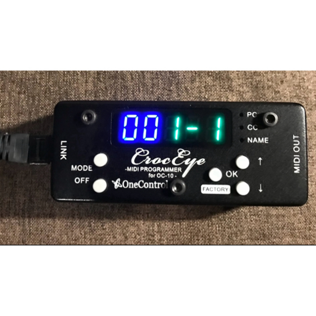 BOSS(ボス)のOne Control Crocodile Tail Loop OC10+α 楽器のギター(エフェクター)の商品写真