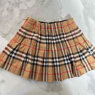 バーバリー(BURBERRY)の バーバリーチェックスカート4Y110cm(スカート)