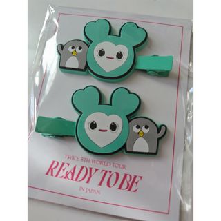 トゥワイス(TWICE)の【新品未開封】　TWICE ミナ　ヘアピン　READY TO BE ミブリー(アイドルグッズ)