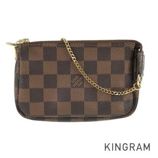 ルイヴィトン(LOUIS VUITTON)のルイ・ヴィトン ダミエ ミニポシェットアクセソワール N58009 ポーチ(ポーチ)