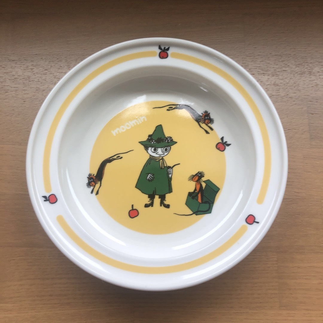 MOOMIN(ムーミン)のムーミン　子ども食器セット　中古 キッズ/ベビー/マタニティの授乳/お食事用品(プレート/茶碗)の商品写真