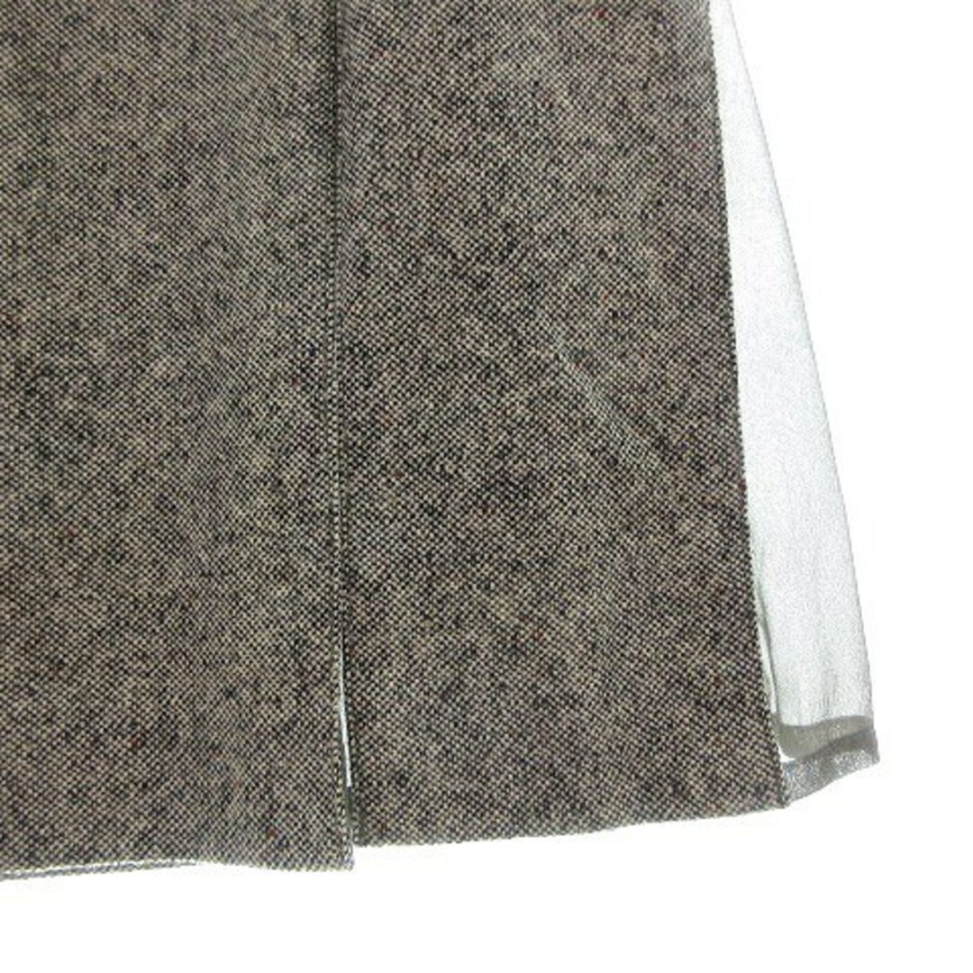 DKNY(ダナキャランニューヨーク)のダナキャランニューヨーク スカート フレア ロング 切替 グレー ボトムス レディースのスカート(ロングスカート)の商品写真