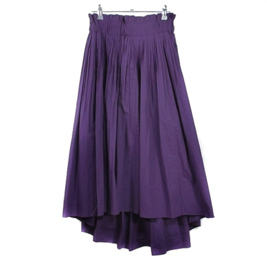 JOURNAL STANDARD(ジャーナルスタンダード)のジャーナルスタンダード スカート フレア ロング ギャザー 36 紫 ボトムス レディースのスカート(ロングスカート)の商品写真