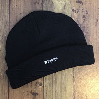 ダブルタップス(W)taps)のWTAPS BEANIE 04 BEANIE 232MADT-HT04 ダブルタップス ダブルカフビーニー ブラック【7055-004】(ニット帽/ビーニー)